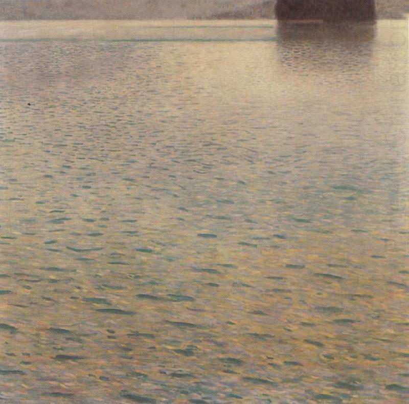 Island in the Attersee, Gustav Klimt